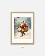 Holiday Drummer Santa