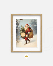 Holiday Drummer Santa