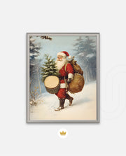 Holiday Drummer Santa