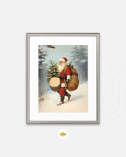 Holiday Drummer Santa