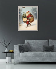 Holiday Drummer Santa