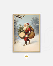 Holiday Drummer Santa