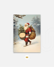 Holiday Drummer Santa