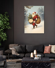 Holiday Drummer Santa