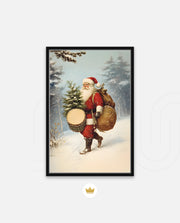 Holiday Drummer Santa