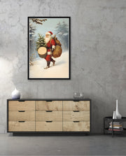 Holiday Drummer Santa