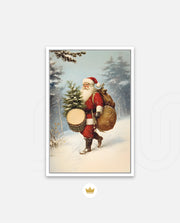 Holiday Drummer Santa