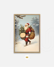 Holiday Drummer Santa