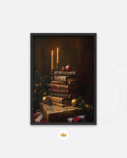 Candlelight Library Christmas