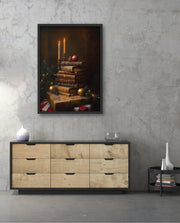 Candlelight Library Christmas