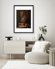 Candlelight Library Christmas
