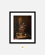 Candlelight Library Christmas