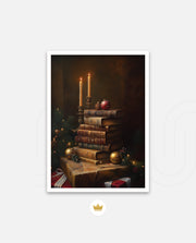 Candlelight Library Christmas