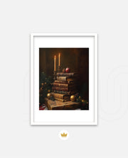 Candlelight Library Christmas