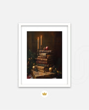 Candlelight Library Christmas