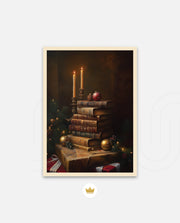 Candlelight Library Christmas