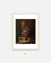 Candlelight Library Christmas