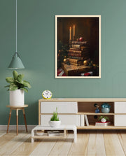 Candlelight Library Christmas