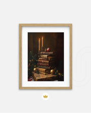 Candlelight Library Christmas