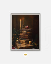 Candlelight Library Christmas