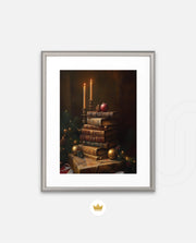 Candlelight Library Christmas