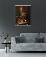 Candlelight Library Christmas