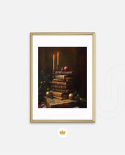Candlelight Library Christmas