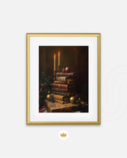 Candlelight Library Christmas
