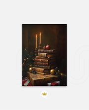 Candlelight Library Christmas