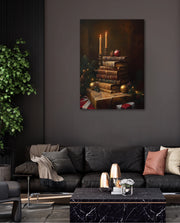 Candlelight Library Christmas
