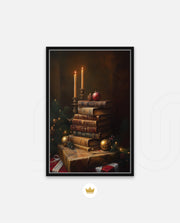 Candlelight Library Christmas
