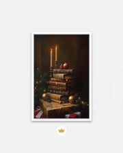 Candlelight Library Christmas