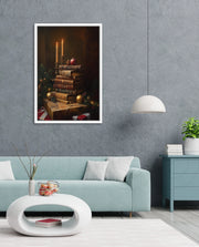 Candlelight Library Christmas