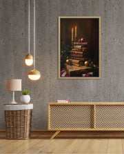 Candlelight Library Christmas