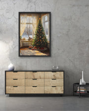 Sunlit Christmas Corner