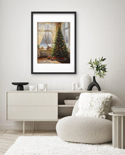 Sunlit Christmas Corner
