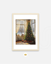 Sunlit Christmas Corner
