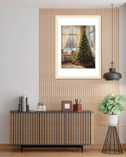 Sunlit Christmas Corner