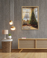 Sunlit Christmas Corner