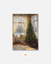 Sunlit Christmas Corner