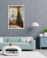 Sunlit Christmas Corner