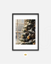 Snowy Christmas Reflections