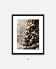 Snowy Christmas Reflections