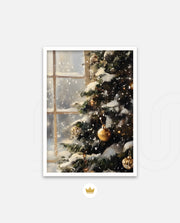 Snowy Christmas Reflections