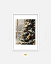 Snowy Christmas Reflections