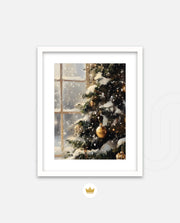 Snowy Christmas Reflections