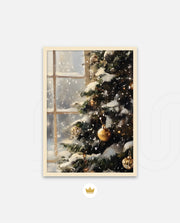 Snowy Christmas Reflections