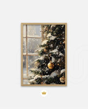 Snowy Christmas Reflections