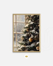 Snowy Christmas Reflections