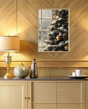Snowy Christmas Reflections